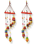 Door & Wall Hanging Home Decor (Pack of 2, Multi-Colour)
