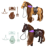 7" Horse with Hair Accessories – Customizable, Fun, and Detailed Toy for Creative Play