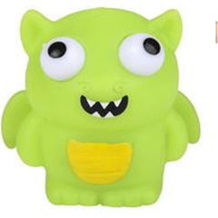 Monster Pop out Eyes Squishy kids Toys In Bulk- Assorted