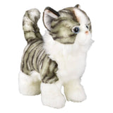 12" Heirloom Standing Tabby Cat For Kids