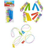 Rainbow Color Jump Rope toys In Bulk- Assorted