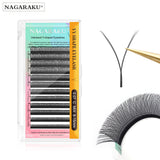 NAGARAKU YY Shape Hand Woven Premium  Eyelashes Extension