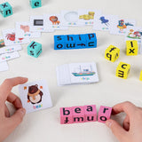 Montessori teaching aids word puzzle game