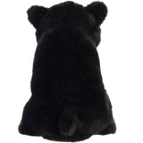 14-inch Realistic Black Bear Plush Toy - Soft & Cuddly Stuffed Animal for All Ages