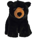 14-inch Realistic Black Bear Plush Toy - Soft & Cuddly Stuffed Animal for All Ages