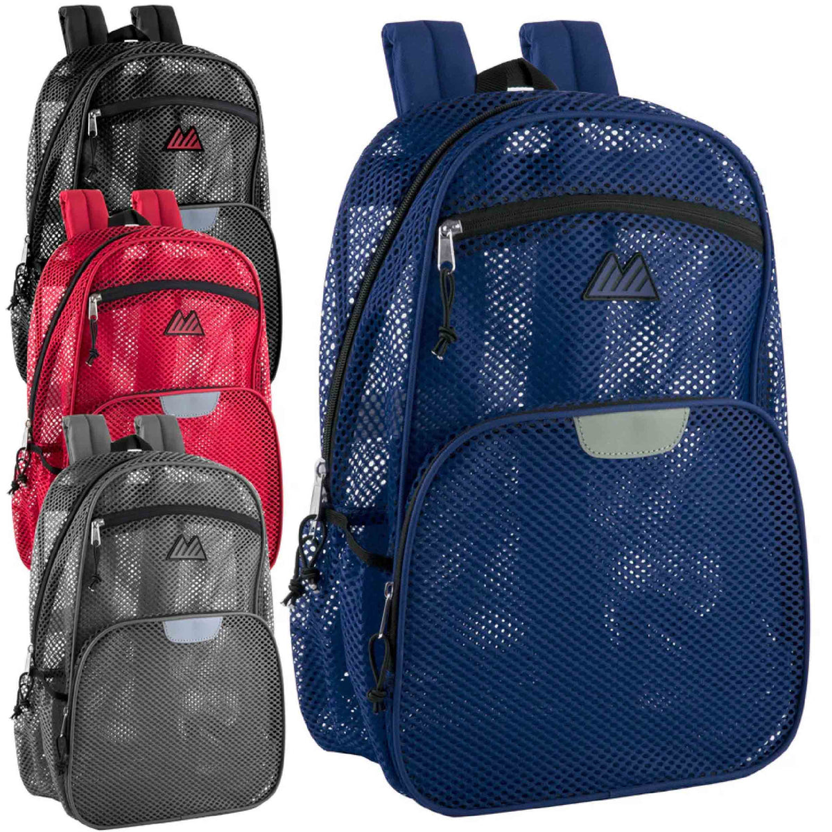 Pro Jersey Reflective Mesh Backpacks for Men & Women's - Assorted