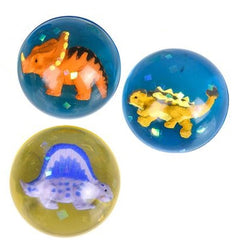 Dinosaur Themes Bouncy Balls Kids Toy In Bulk- Assorted