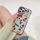 Transparent Mickey Mouse Protective Mobile Cover