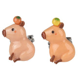 Capybara Plastic Rings For Kids In Bulk - Assorted