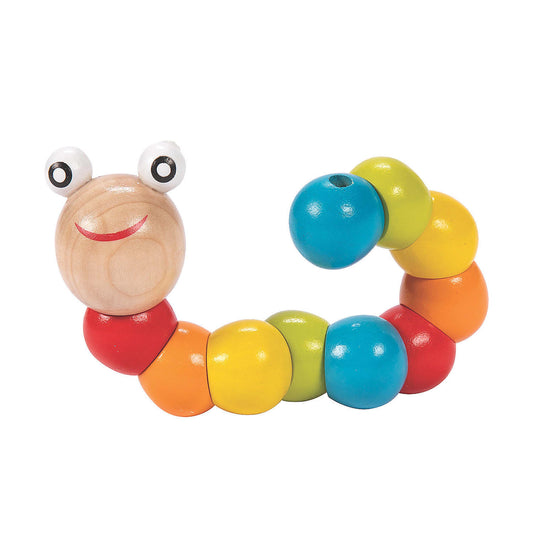 Caterpillar Fidget Toys Jointed Twistable Sensory Toy (MOQ-6)