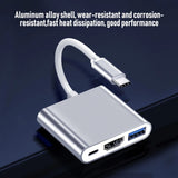 Type C to HDMI 4K USB 3.0 Charging Port Compatible Adapter