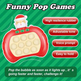 Christmas Puzzle Pop Stocking Stuffer Fidget Bubble Kids Toy