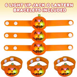 Halloween Light-Up Snap Bracelet kids toys In Bulk