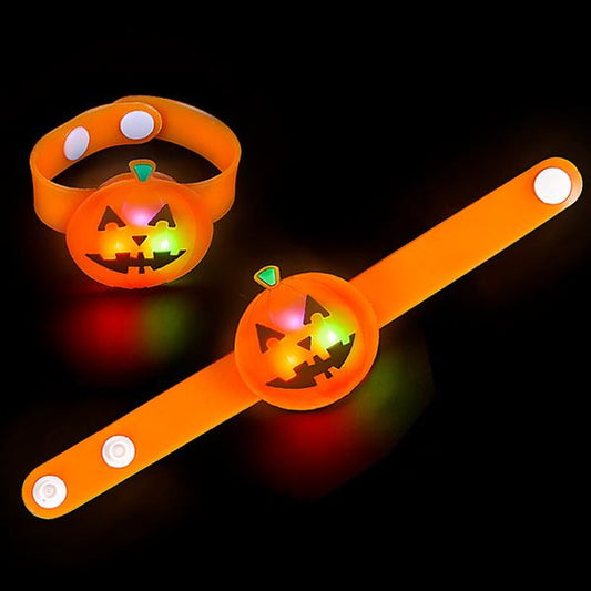 Halloween Light-Up Snap Bracelet kids toys In Bulk