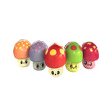 Wholesale 3.25" Cute Mushroom Shaped Assorted Squishy Toys for Kids