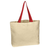 Natural Cotton Canvas Tote Bag In Bulk- Assorted