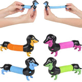 Dachshund Fidget Pop Tube In Bulk- Assorted