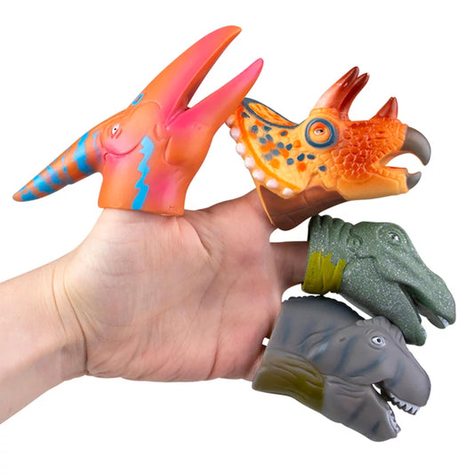 Dinosaur Finger Puppets kids toys In Bulk- Assorted