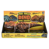 Pull Back Dinosaur With Sound Kids Toys In Bulk- Assorted