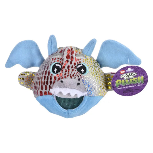 Halloween Squeezy Dragon Bead Plush Toy For Kids