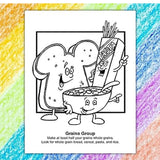 Eat Right, Eat Healthy Coloring and Activity Book In Bulk