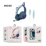 Cat Ear Gaming Headphones Wired- Assorted