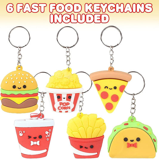 Fast Food Keychain kids toys (1 unit=$14.40)