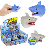 Stretchy Shark Finger Puppets Kids Toy In Bulk - Assorted