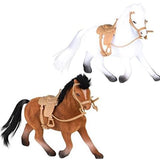 Flocked Horse kids toys In Bulk- Assorted