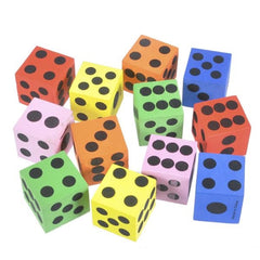 Foam Dice Kids toys In Bulk- Assorted