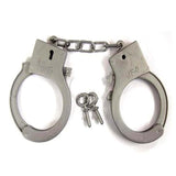 Grey Plastic Handcuffs with Keys Secure Restraints for Various Occasions