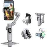 Magnetic Fill Light Gimbal Stabilizer For Smartphone & Iphone