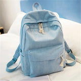 Fashion Wild Senior High School Students Solid Color Women's  Bag