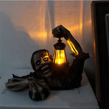1707BA Halloween Horror Creepy Corpse Crawling Zombie Garden Statue Halloween Decoration Haunted House Props Supplies Home