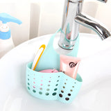 1007GG Kitchen Gadgets Portable Basket Home Kitchen Hanging Drain Basket Bag Bath Storage Tools Sink Holder Kitchen Accessory Utensils