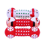 Christmas Themed Squeaky Dog Toys - Assorted
