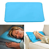 1pc Summer Ice Cold Pillow Massager Therapy Insert Mat Muscle Relief Cooling Gel Pillow Chillow Sleeping Aid Pad Neck PVC Pillow