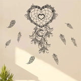 Dream Catcher Feathers Wall Stickers For Living Room Office Bedroom Decoration Indian Style Mural Art Diy Wall Decal Home Decor