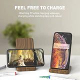 Walnut Wood Wireless Fast Charger