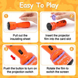 Halloween Theme Projection Flash Light Kids Toys In Bulk