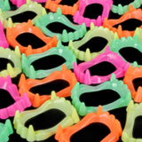 Neon Colored Goofy Teeth For Kids In Bulk- Assorted