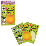 Pumpkin Jack-O-Lantern Funny Sticker For Kids In Bulk