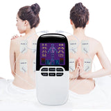 8 Mode Tens Unit Electronic Pulse Massager EMS Muscle Stimulator Pain Relief Machine Therapy Myostimulator for Body Fat Burner