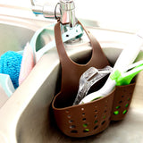 1007GG Kitchen Gadgets Portable Basket Home Kitchen Hanging Drain Basket Bag Bath Storage Tools Sink Holder Kitchen Accessory Utensils