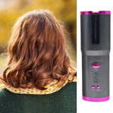 Hair Curler Machine Cordless 4 Timer Settings Display Screen ABS Ultra-light Curling Tools Hair Styling Supplies for Women