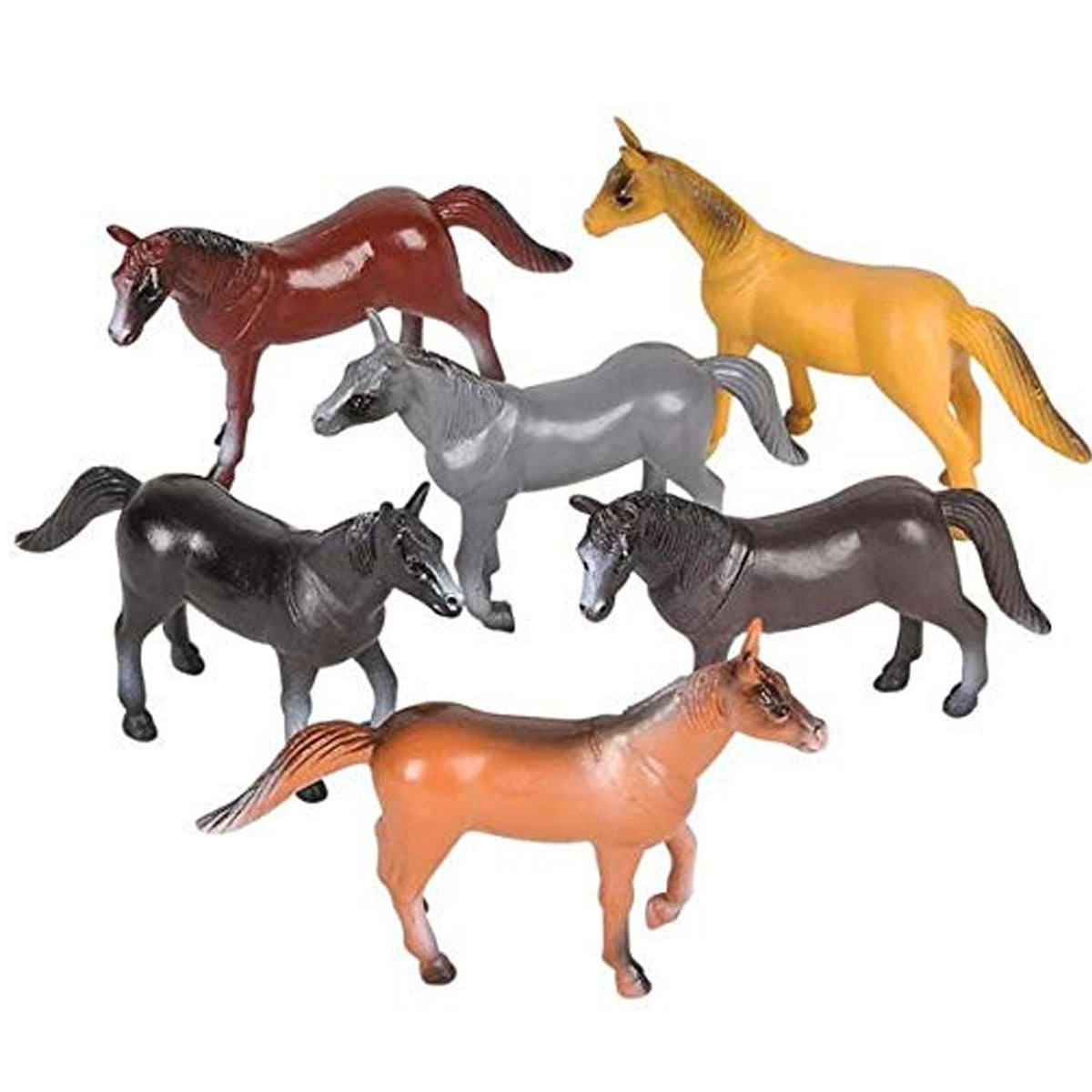 Plastic Horses In Bulk- Assorted