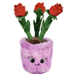 Soft Plush Flower Pots For Decor - Assorted