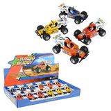 Die-Cast Pull Back Turbo Buggy Kids Toys In Bulk - Assorted