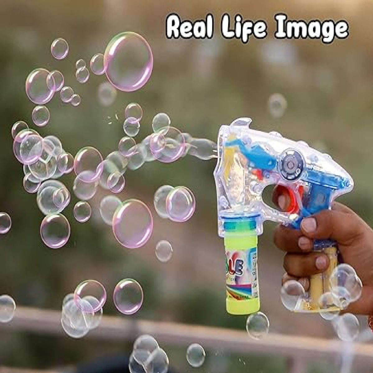 LED Light Bubble Blaster kids Toys In Bulk- Assorted