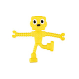Wholesale Colorful 2.25" Mini Robot Design Assorted Bendable Toys For Kids (Sold by DZ)
